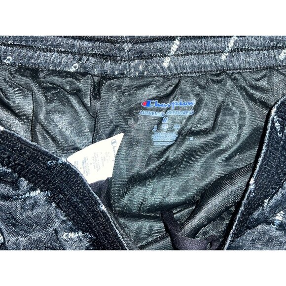 Champion Men's 7-inch Taped AOP Mesh Short Sz Medium Mens Black & Red - Picture 6 of 12